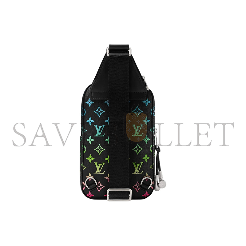 LOUIS VUITTON PORTE CARTES COLOR GRADIENT PRINT CROSSBODY BAG M13963 (19*12*7cm)
